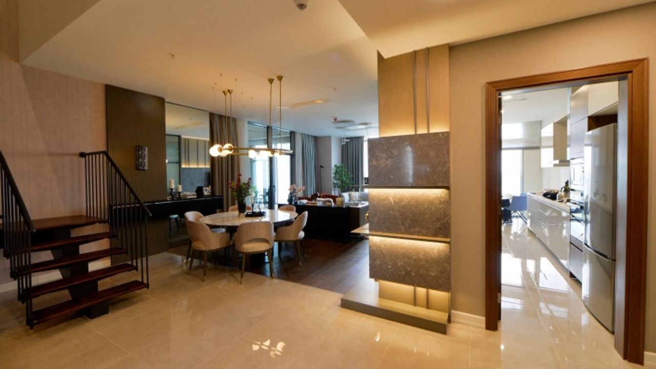 Skyland İstanbul'un Örnek Dairesi Görücüye Çıktı