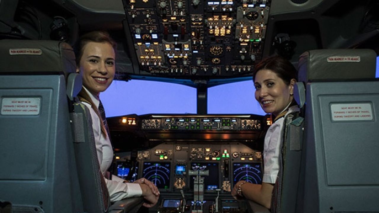 Türk Hava Yolları'ndan Kadın Pilot Sayısında Tarihi Rekor
