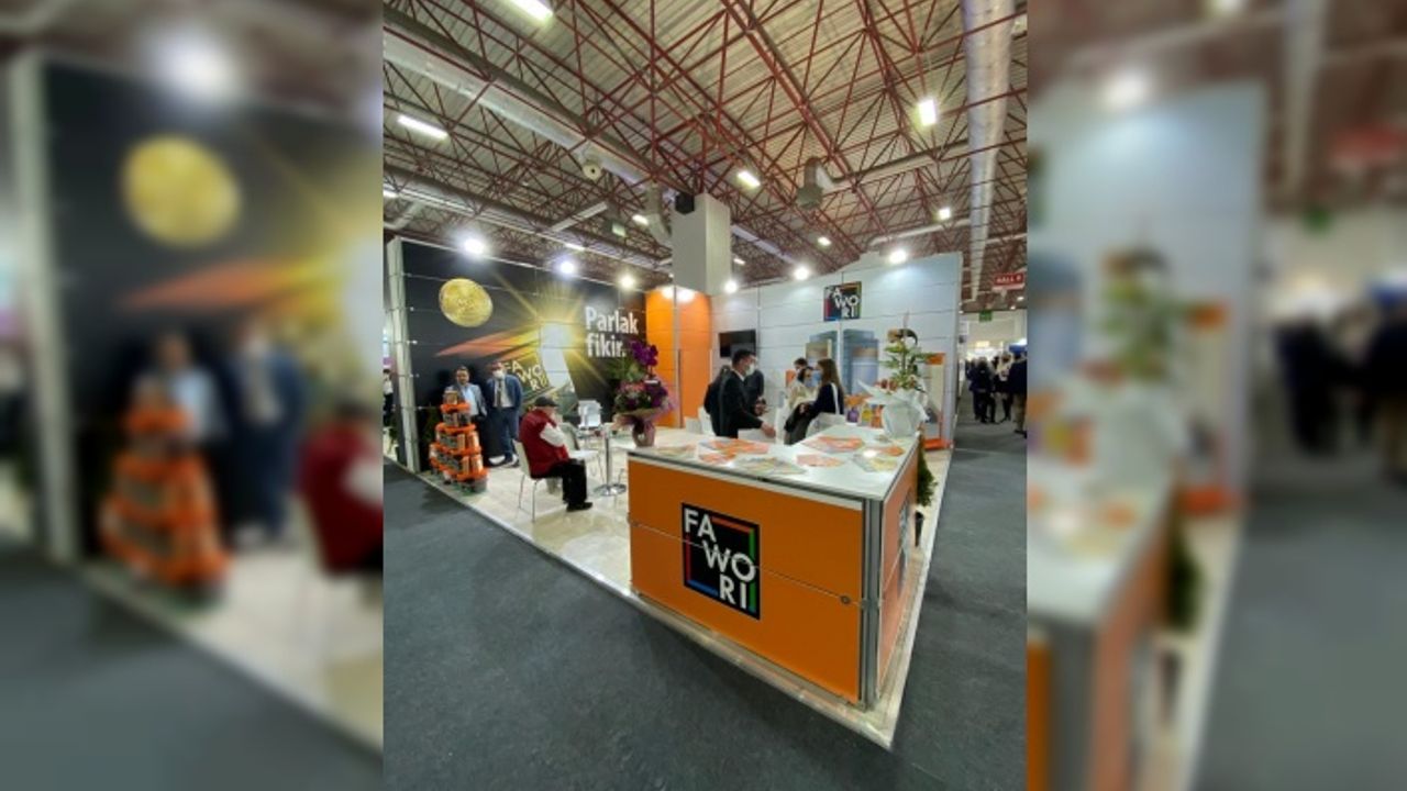 Boya ve Mantolamanın Kaliteli Markası, Fawori, Paintistanbul&Turkcoat 2022 Fuarın'daydı