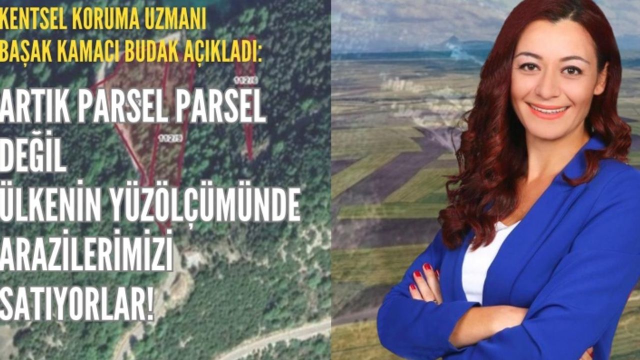 Başak Kamacı Budak: Parsel Parsel Değil, Ülke Yüzölçümünde Arazilerimiz Satılıyor
