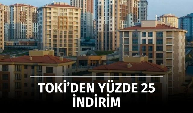 TOKİ’den Borç Bitirme İndirimi