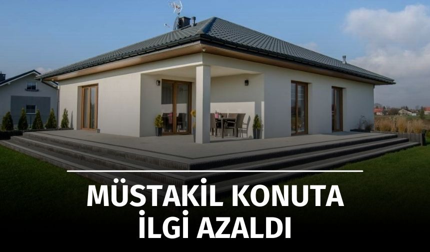 Müstakil Konutlarda Sert Düşüş: 19 Çeyreğin En Düşük Ruhsat Sayısı
