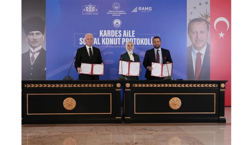 İstanbul’da İhtiyaç Sahiplerine Umut: “Kardeş Aile Sosyal Konut Protokolü” İmzalandı