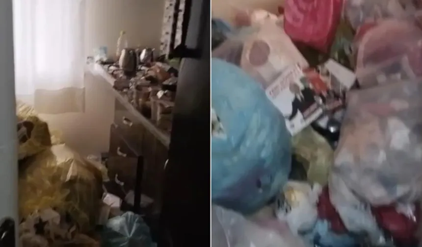 Kiracı Öğrenci Evi Çöp Eve Çevirmiş